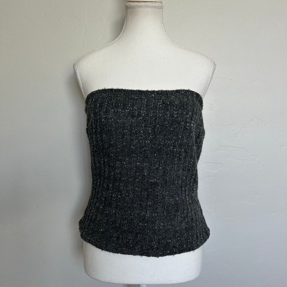 Knit tube top